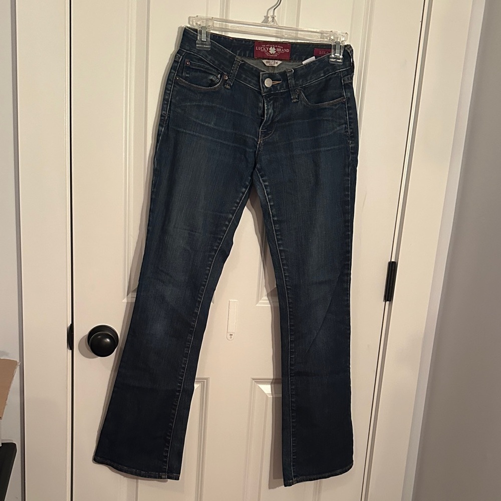 Lucky Brand Women's Deep Indigo Boot Cut Jeans
